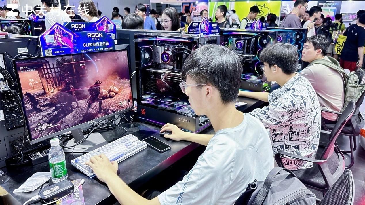 AGON展台首日燃爆ChinaJoy!电竞/3A“两开花”