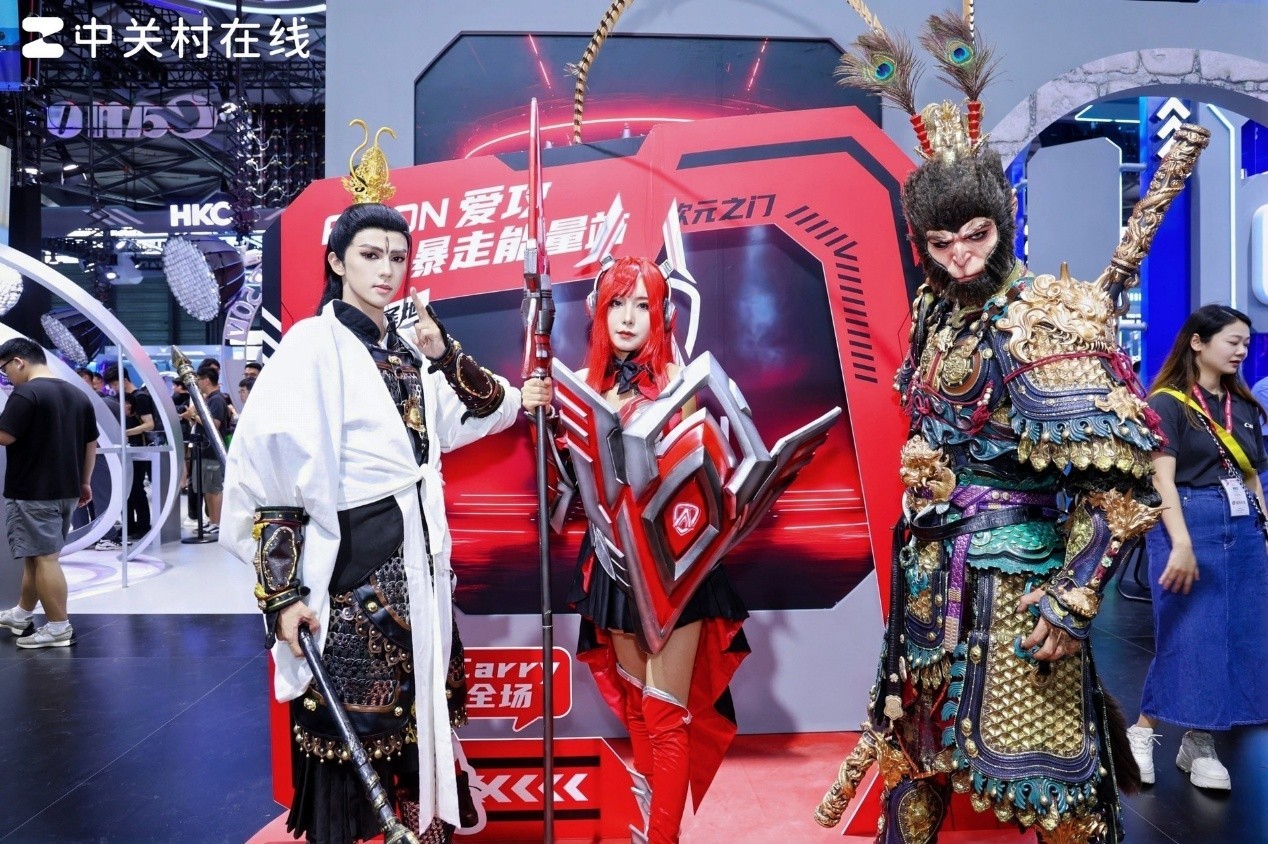 AGON展台首日燃爆ChinaJoy!电竞/3A“两开花”