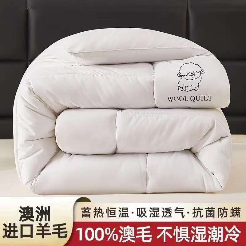 澳洲A类纯羊毛被69元抢