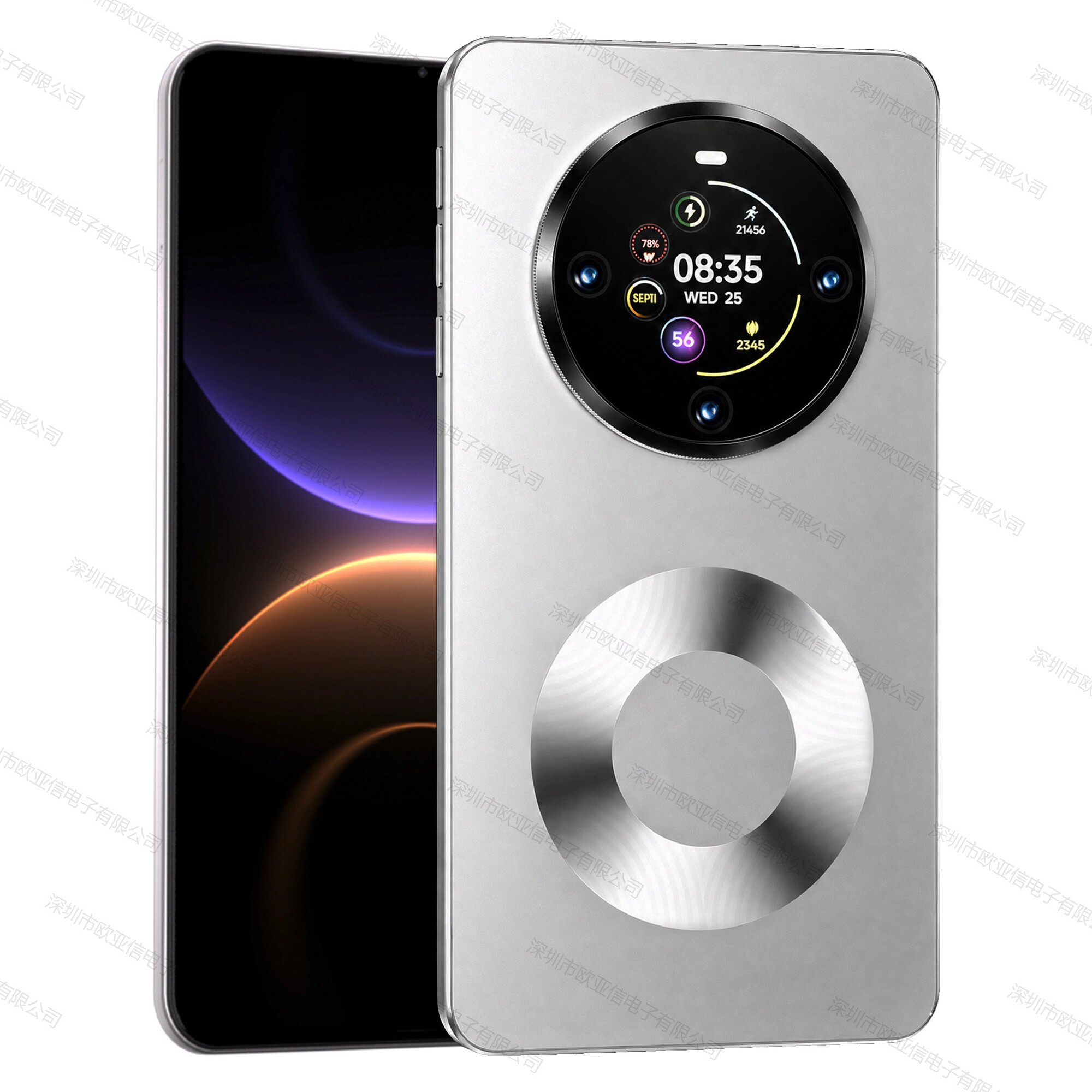欧亚信 OYSIN新款全新原装正品8.8英寸大阔屏双屏全网通双卡大内存5G智能手机10000毫安超长待机老年机