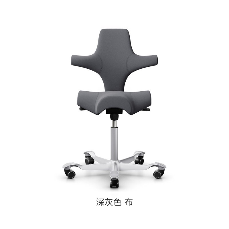 Flokk HAG Capisco骑马椅 电脑椅人体工学椅子靠背办公椅老板椅家用座椅