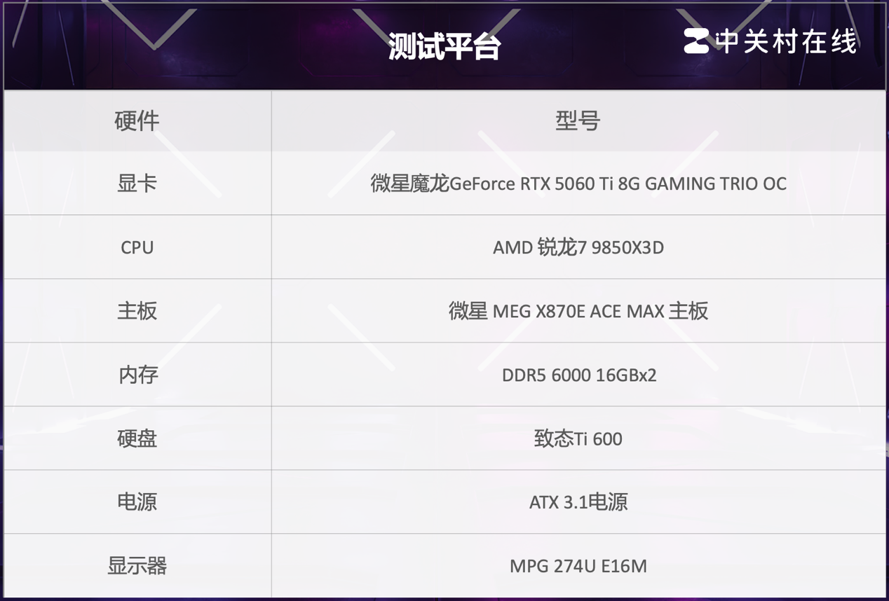 微星RTX 5060 Ti《控制:共振》评测 2K甜品也很能战