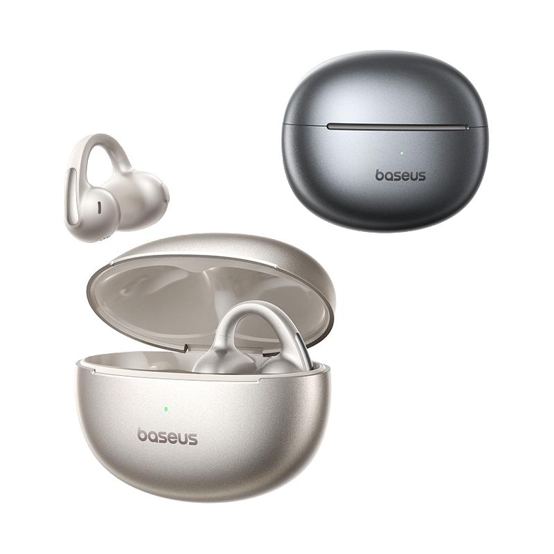 倍思 MC1pro耳夹耳机2025AI蓝牙开放式