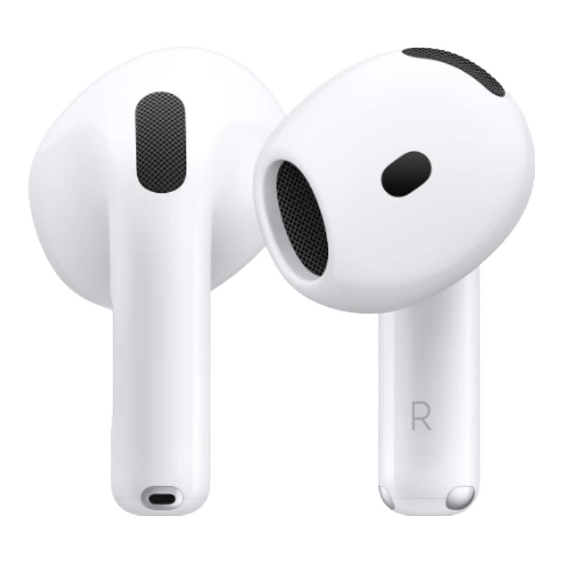 Apple AirPods 4 主动降噪款 半入耳式真无线蓝牙耳机 白色 无线充电 Type-C