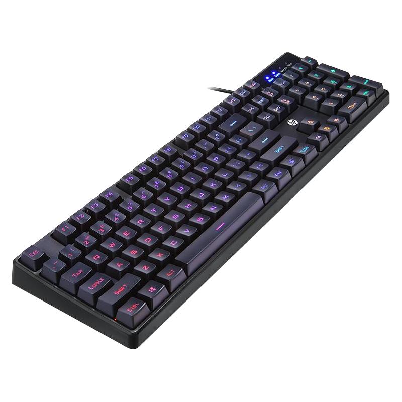 惠普 K500 经典版 104键 有线薄膜键盘