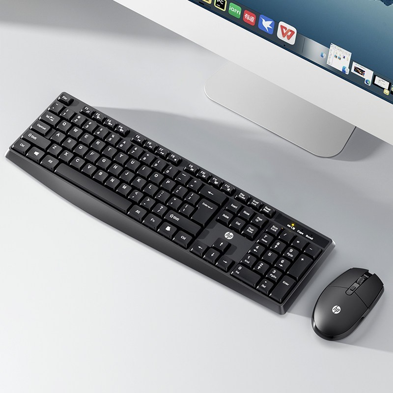 惠普 官方无线键盘鼠标套装商务静音家用办公键鼠笔记本电脑台式