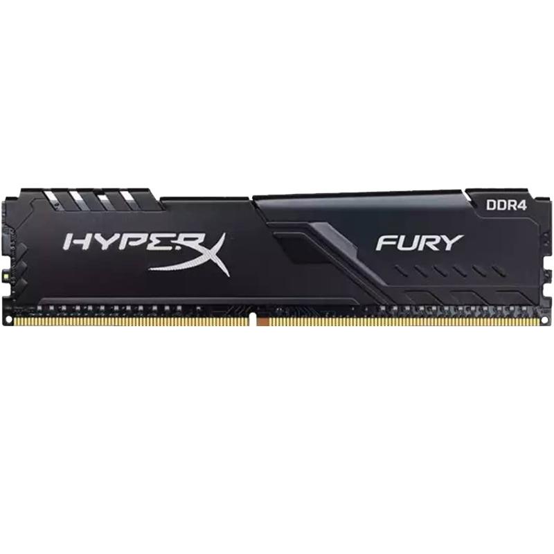 金士顿 Fury系列 DDR4 2400MHz 台式机内存 马甲条 黑色 8GB