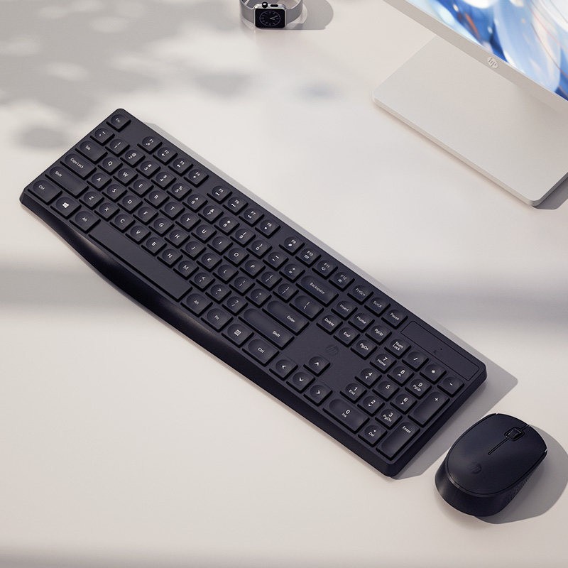 惠普 官方键盘鼠标套装无线键鼠套装办公静音笔记本台式电脑商务