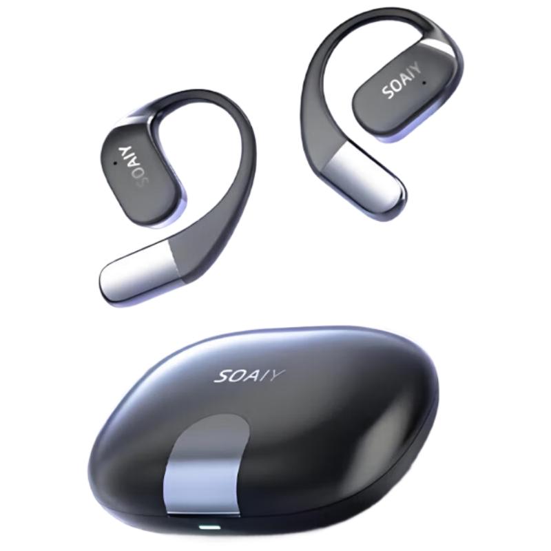 索爱 GD35挂耳式蓝牙耳机2024高端不入耳气骨传导无线开放运动