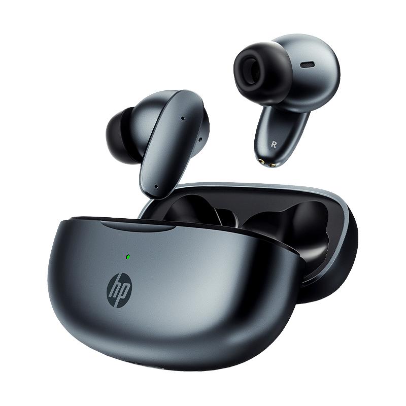 惠普 入耳式蓝牙耳机真无线降噪游戏运动高音质男女生款