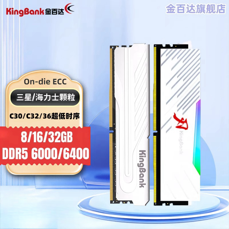 金百达 海力士M-die颗粒 DDR5内存