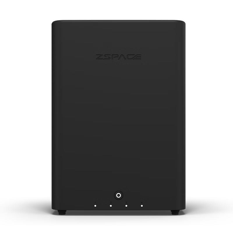 极空间 Q4 四盘位 NAS存储（N95、8GB、无盘）