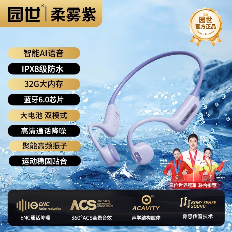 YuanS beta 2pro 防水专业用 骨传导游泳耳机