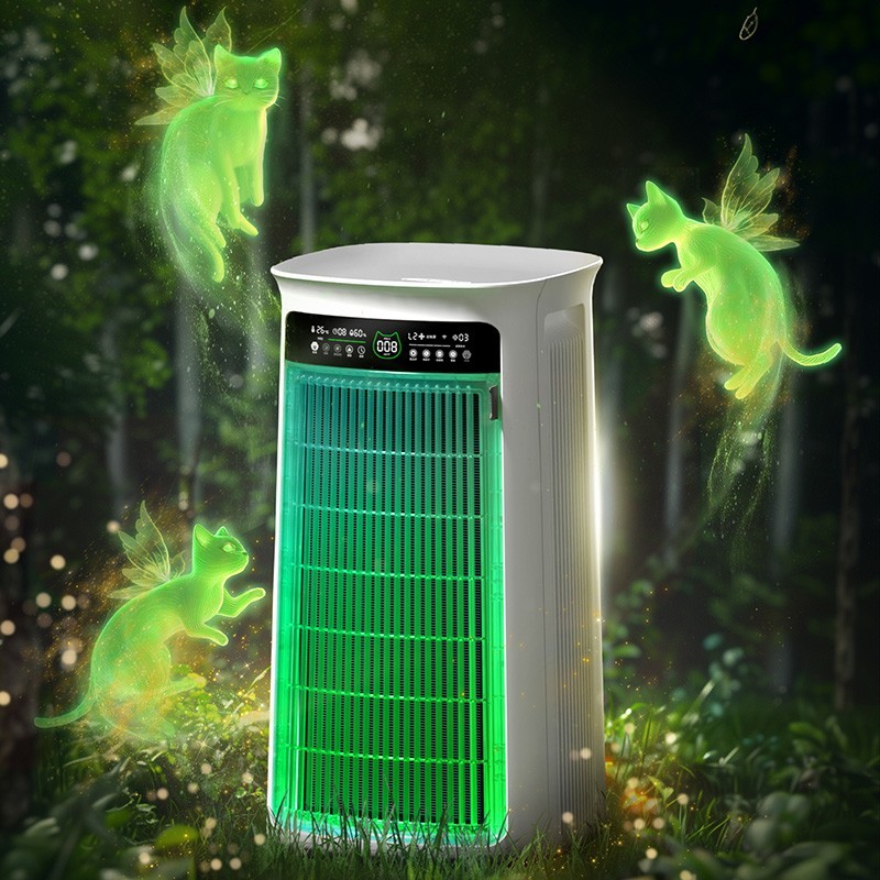 舒乐氏 SOLEUSAIR umi宠物空气净化器猫用吸猫毛除异味除过敏原