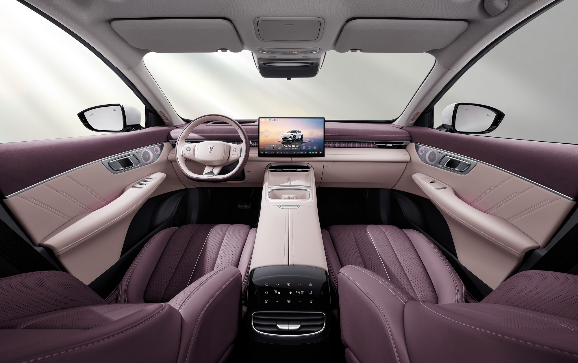 15万级标配华为乾崑豪华SUV,全新深蓝S07上市,15.69万元起