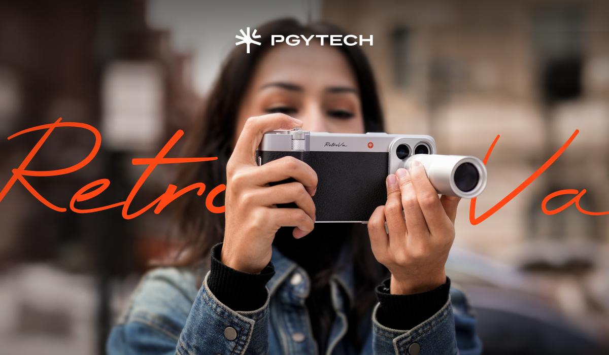 ����iPhone��Ӱ���ع��ֻ���Ӱ�������� ����PGYTECH����RetroVa����Ӱ����װ