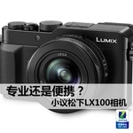  Professional or portable? On Panasonic LX100 camera