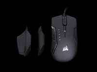 模块化设计 海盗船GLAIVE RGB鼠标抢测