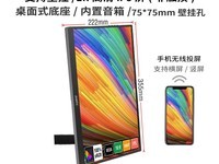 安美特Anmite 15.6英寸便携式显示器促销价498元