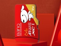 【手慢无】支持4KUHD高清,banq&JOY联名款 64GB TF存储卡降价了!
