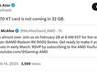 AI卡实锤了!AMD正准备推出32GB显存的Radeon RX 9070