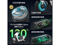  [Slow hands] Green source graphene battery electric motorcycle 3499 yuan