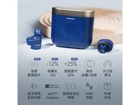 宝华韦健PI7S2湛金蓝真无线降噪耳机限时特惠