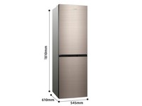  [Slow hands] Homa Omar BCD-242WH air-cooled double door refrigerator promotion price 1199 yuan