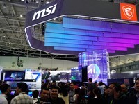  Microstar booth of Taipei Computer Exhibition: creativity and innovation are everywhere
