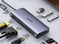 【手慢无】多屏输出，绿联扩展坞USB-C转HDMI雷电3/4拓展坞转换器降价20元！