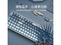 洛斐小翘100键OE913花幔仙踪机械键盘三模无线热插拔
