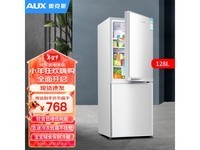 【手慢无】aux奥克斯BCD-128K172L直冷双门冰箱促销价669元