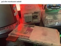 索尼主机也能透明化!网友自制透明版PS2颜值逆天了