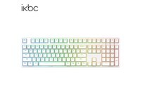 ikbc办公键盘F210白茶轴RGB光京东价259元