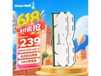 长城32GB DDR4 3200 intel专用条京东9折