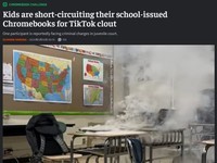 “Chromebook挑战”引发校园安全担忧