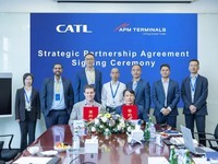 宁德时代携手物流企业推动码头电动化与能源转型
