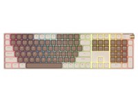  Looking for the best typing experience? These three gold pink shaft keyboards can't be missed!