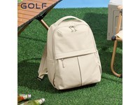 GOLF双肩背包女士学生书包浅杏款促销99元