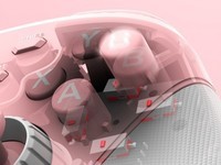 北通阿修罗3S游戏手柄粉色款曝光 可爱造型引众多玩家喜爱