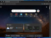 微软Edge浏览器新标签页整合Copilot助手