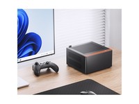 乔思伯NV10:399元起,小巧黑胡桃木设计的ITX机箱,兼顾高性能与极致空间利用