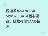 ���Ϸ���SANDISK 520/320 SATA��̬Ӳ�̣����ؿ���NAND����