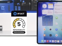 新款iPad Pro拆解:维修难度高但可修性提升