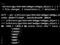 AMD Linux�ں���������֧��GDDR7�Դ棬ΪRDNA 5�Կ���·