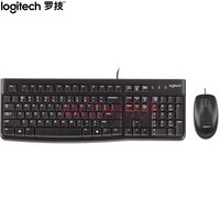޼LogitechMK120 װ ߼װ 칫װ Լ USB弴 ȫߴ ɫ