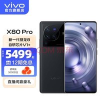 vivo X80 Pro һ8 оƬV1+ ˾T*ѧͷ ָ 5Gֻ  12GB+256GB