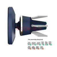 iOttie MagSafe磁吸汽车载手机支架出风口适用苹果iPhone13ProMax 靛蓝色