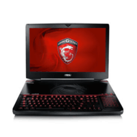 【顺丰包邮】msi微星 GT83VR 6RE-007CN 18.4英寸游戏笔记本电脑(i7-6820HK 32G 1T+256GBSSD 双显卡GTX1070 多彩背光)黑色