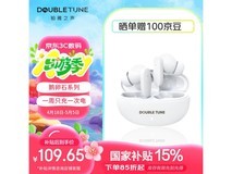DOUBLE TUNE鹅卵石蓝牙耳机限时特惠
